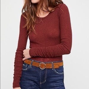 Free People Intimately Boundary Layering Top Size Medium